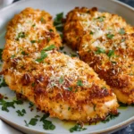 Air Fryer Parmesan Crusted Chicken