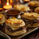Baked French Dip Biscuits