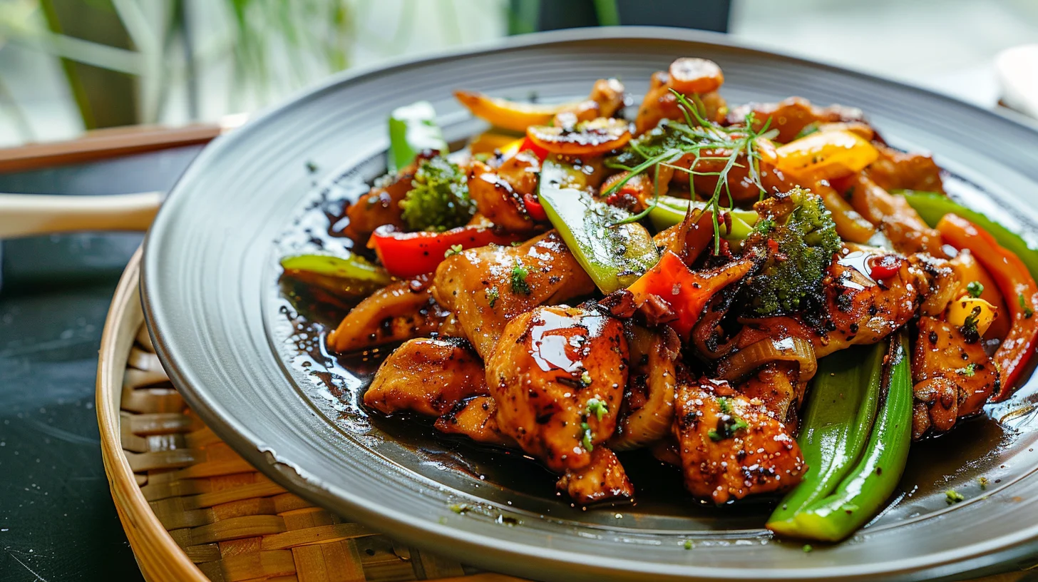 Black Pepper Chicken