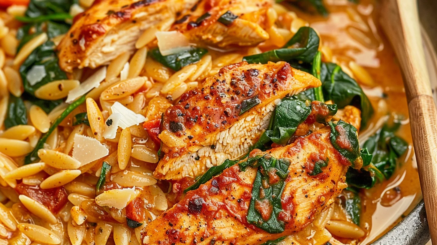 Cajun Chicken Orzo