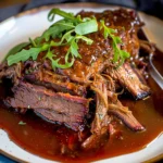 Caramelized Pulled Beef Brisket