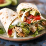 Chicken Avocado Ranch Burritos