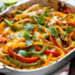 Chicken Fajita Casserole