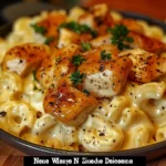 Creamy Honey Pepper Chicken Mac and Cheese Delight