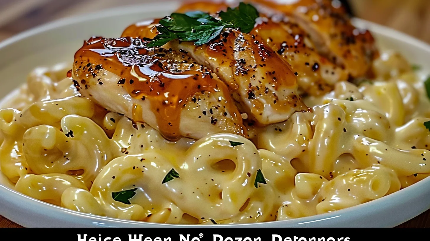 Creamy Honey Pepper Chicken Mac and Cheese Delight