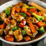 Honey Garlic Chicken Stir-fry