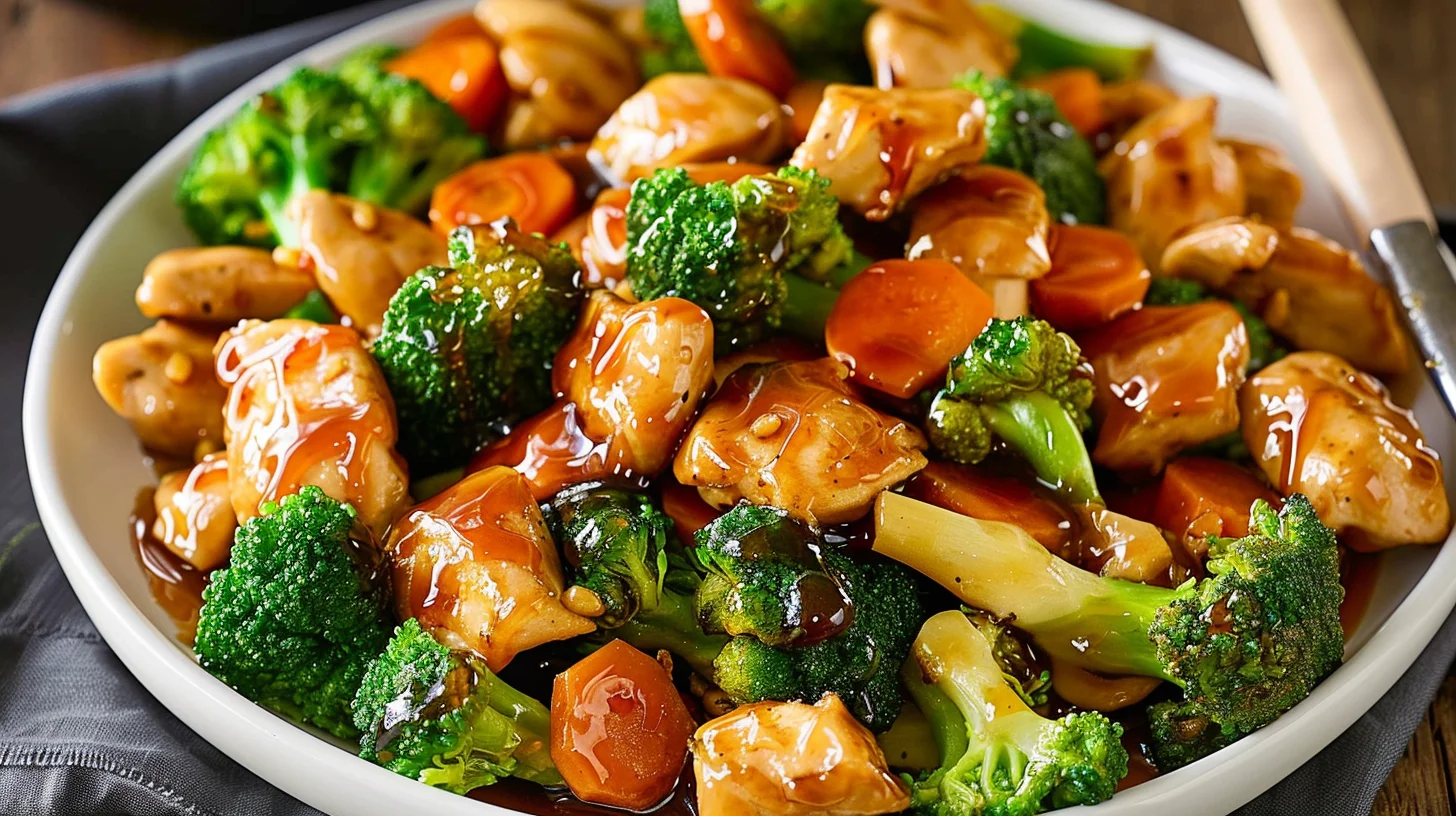 Honey Garlic Chicken Stir-fry