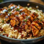One-pan Bold Honey Bbq Chicken Rice