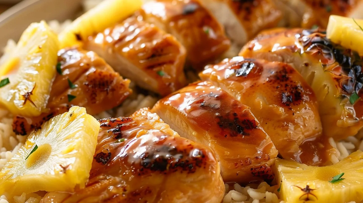 Pineapple Chicken and Rice