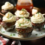 Smoky Bbq Meatloaf Cupcakes With Mashed Potato Frosting