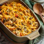 Southern Chicken Spaghetti Casserole