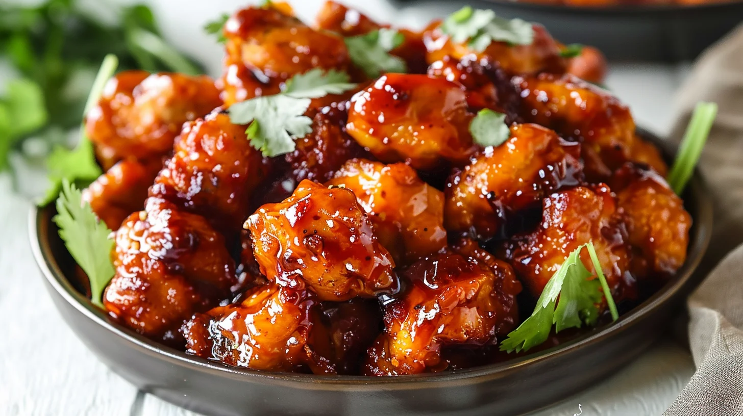 Sweet and Spicy Chicken Bites