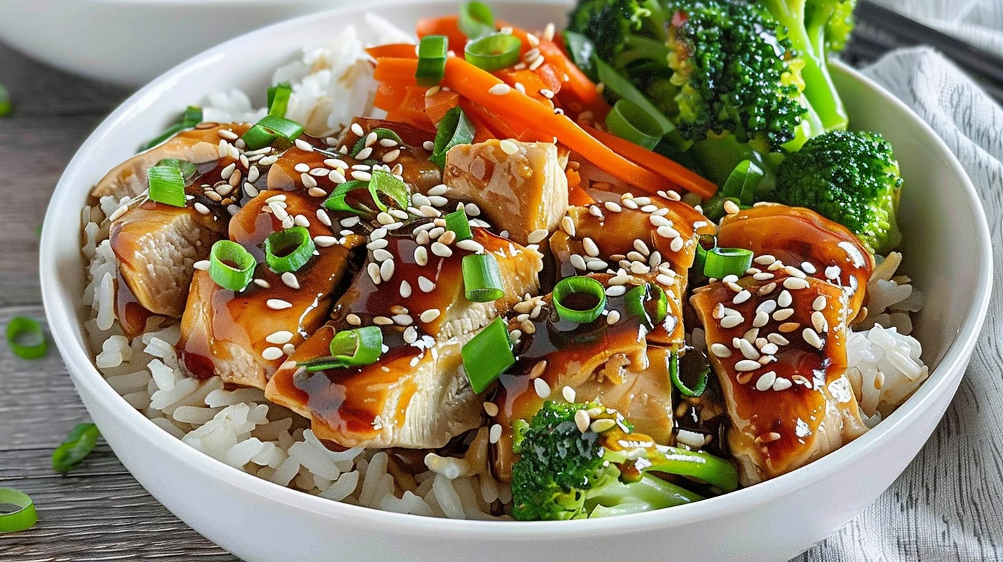 Teriyaki Chicken Rice Bowl