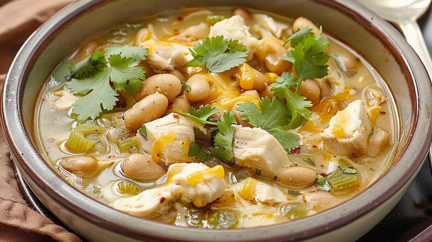 25 Minute White Chicken Chili