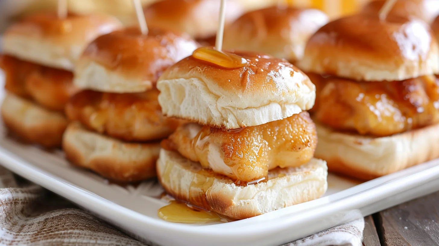 Air Fryer Chicken Mini Sandwiches