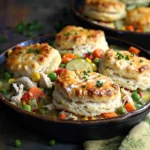Biscuit Chicken Pot Pie