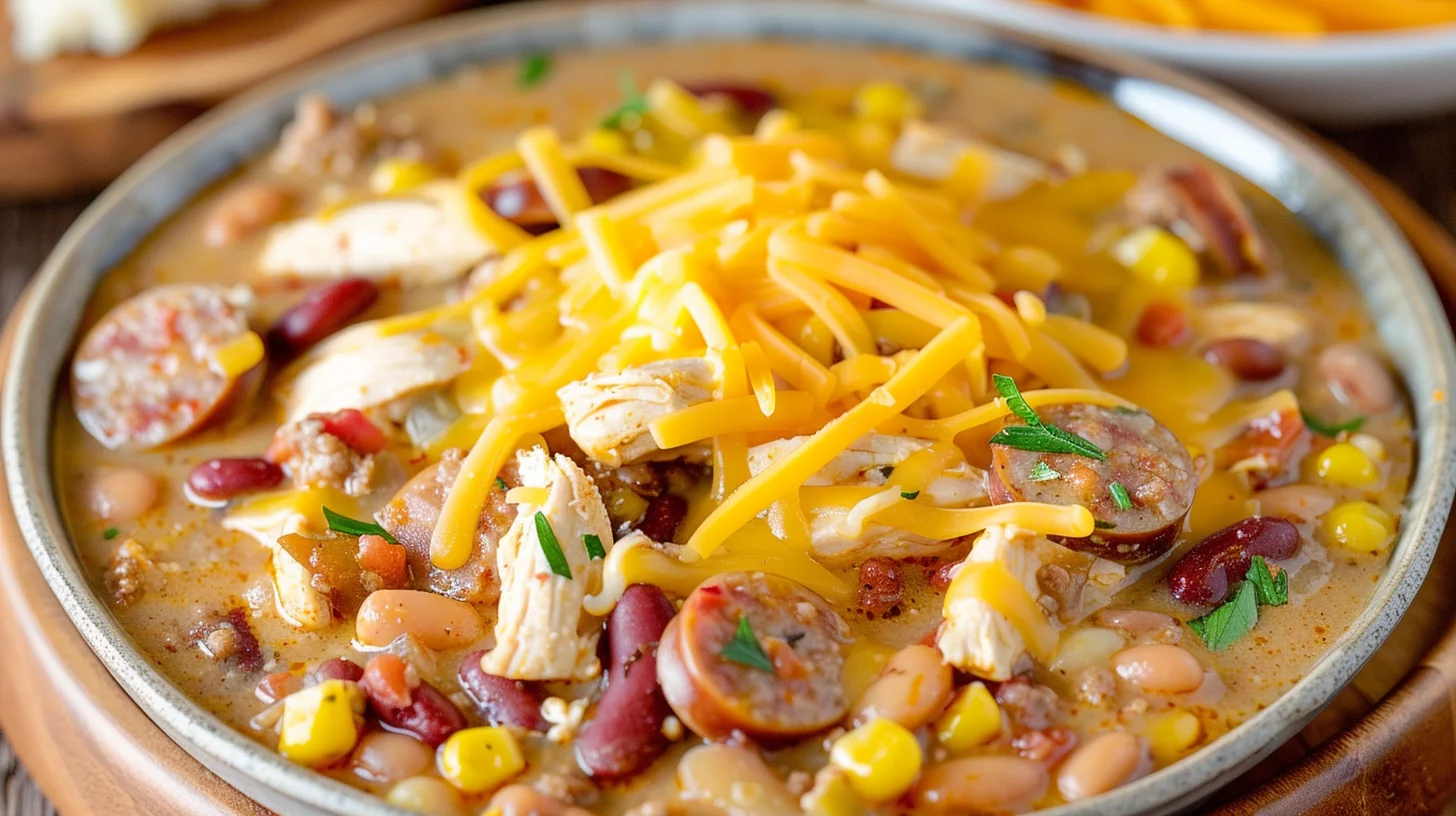 Cajun White Chicken Chili Recipe
