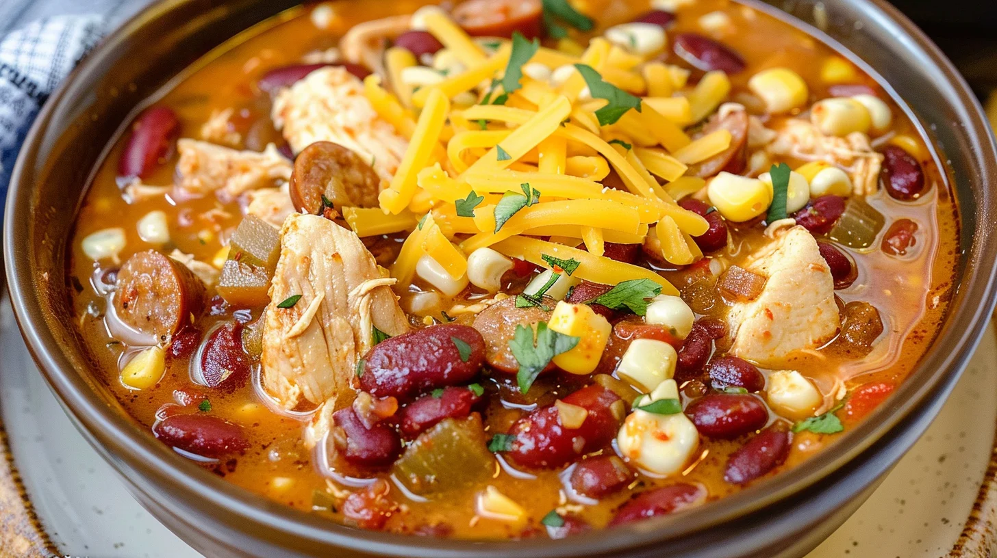 Cajun White Chicken Chili