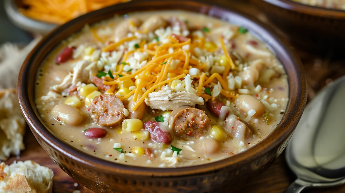 Cajun White Chicken Chilis