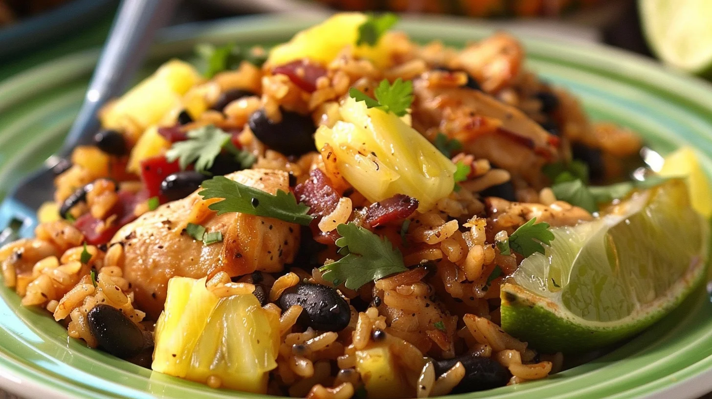 Caribbean Chicken and Rice