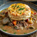 Cheddar Bay Biscuit Chicken Pot Pie