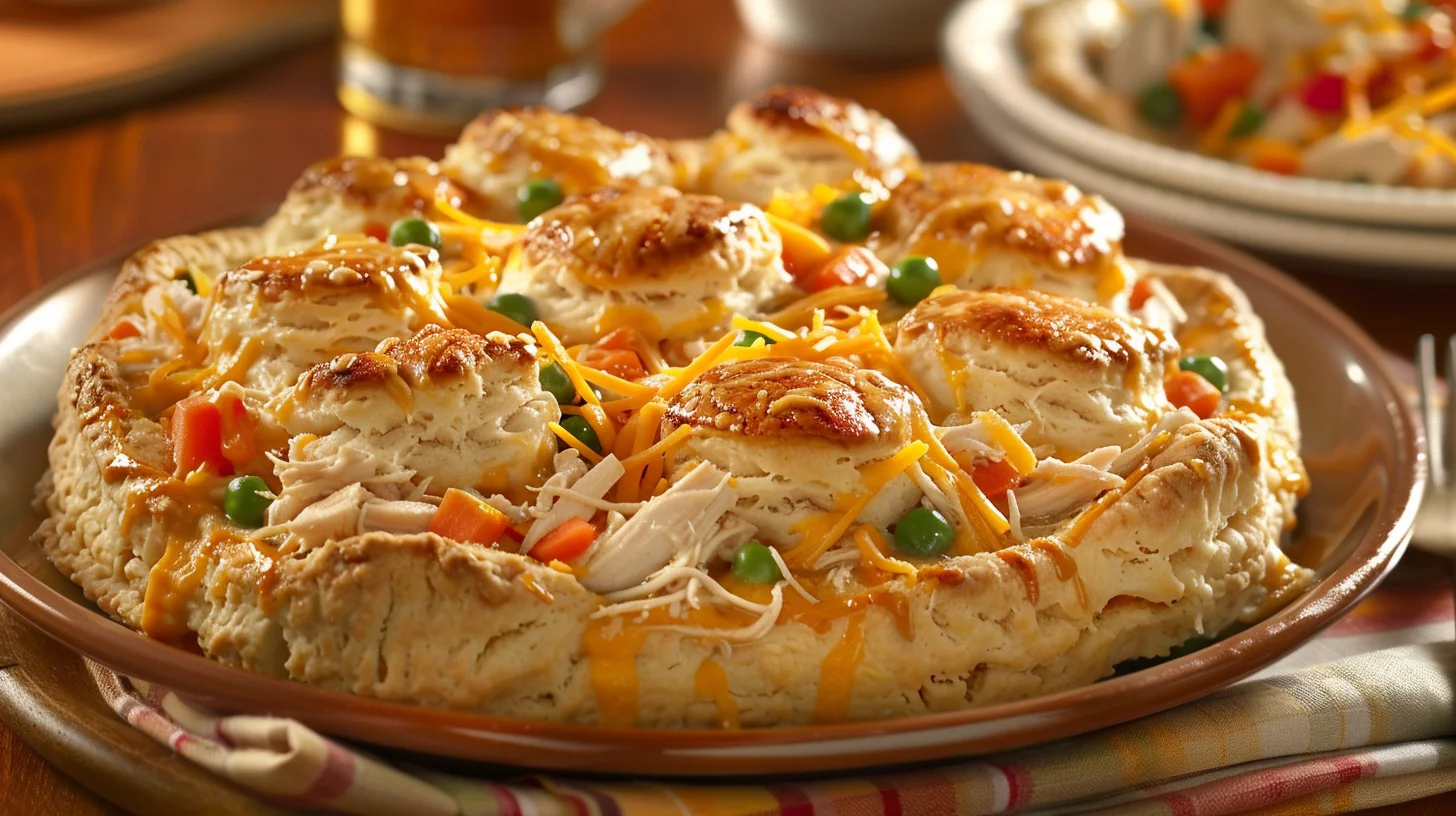 Cheddar Bay Chicken Pot Pie