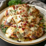 Cheesy Provolone Baked Chicken