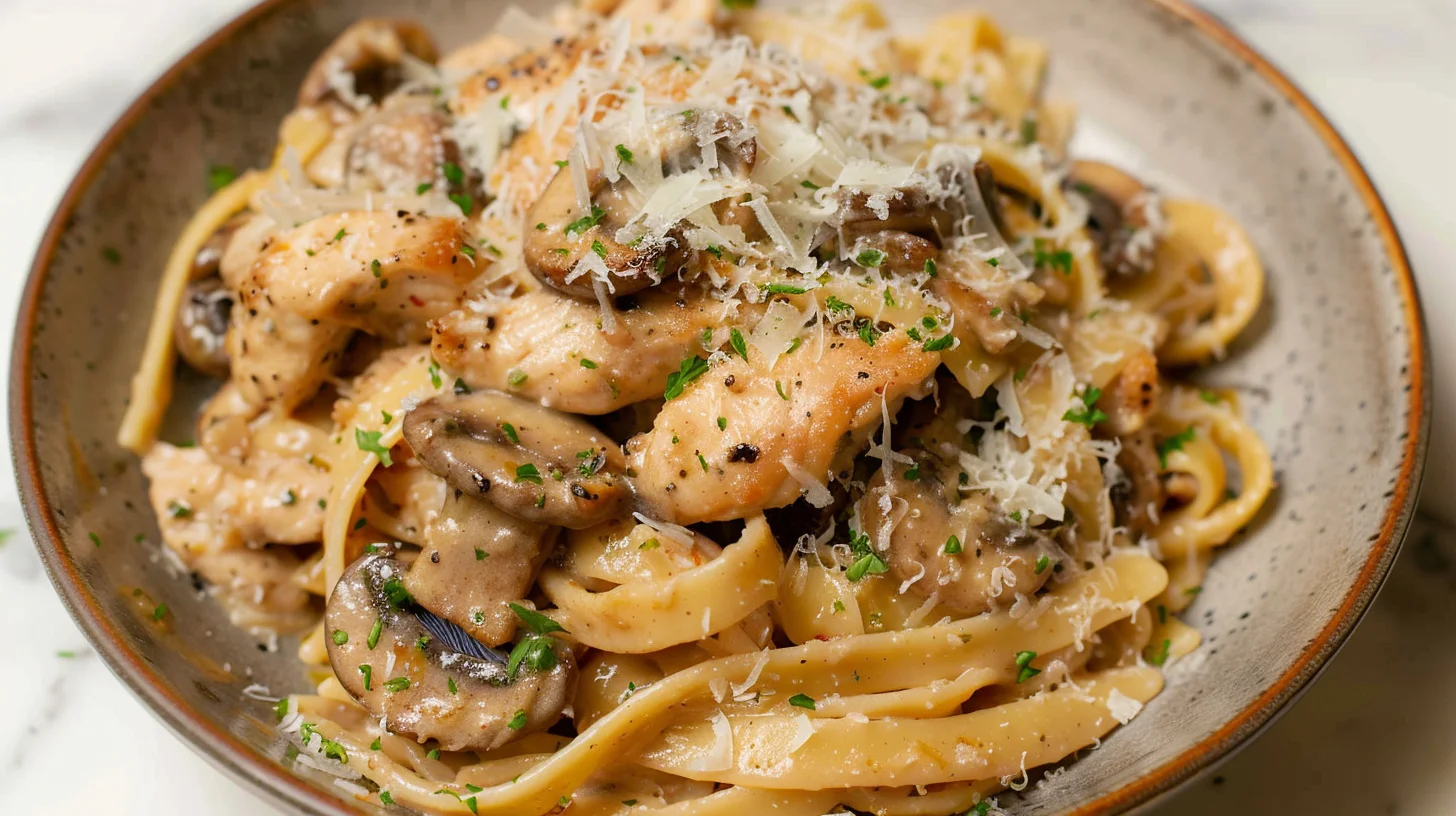 Chicken Marsala Pasta