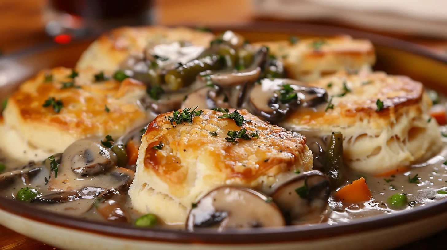 Chicken Pot Pie Bubble Up