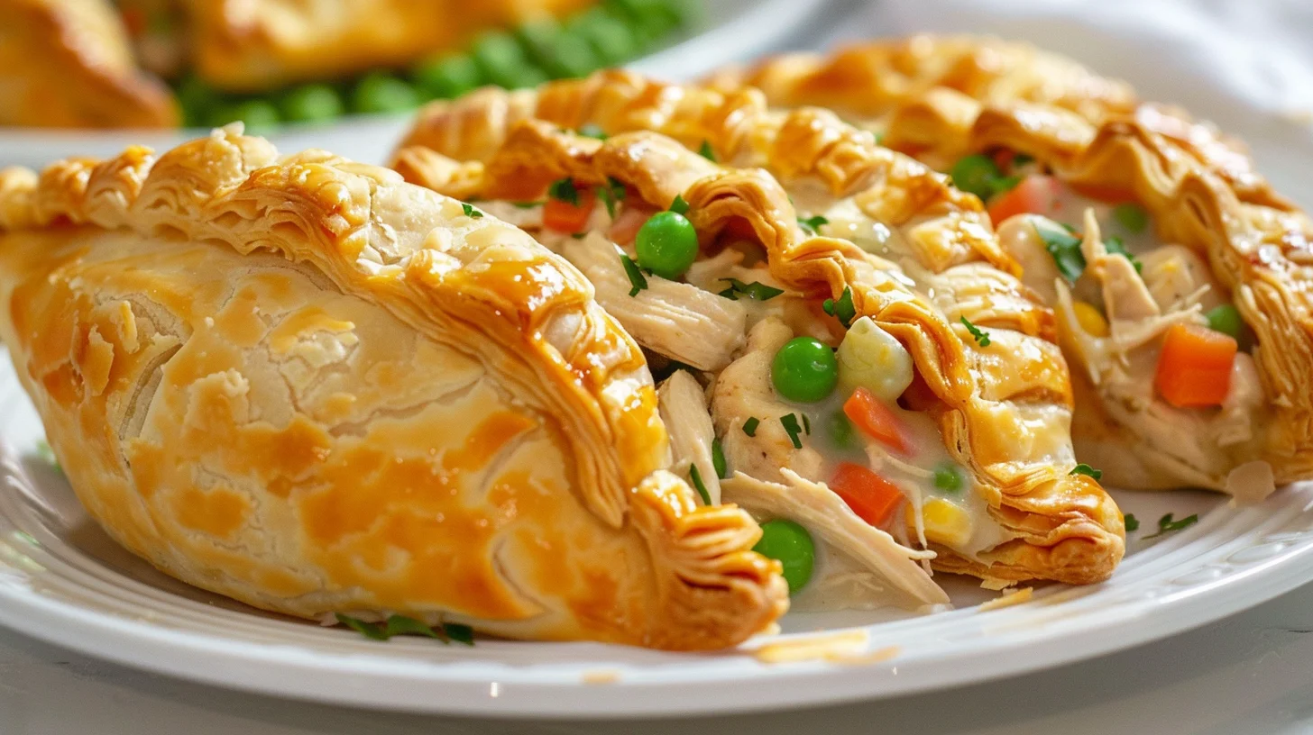 Chicken Pot Pie Empanadas