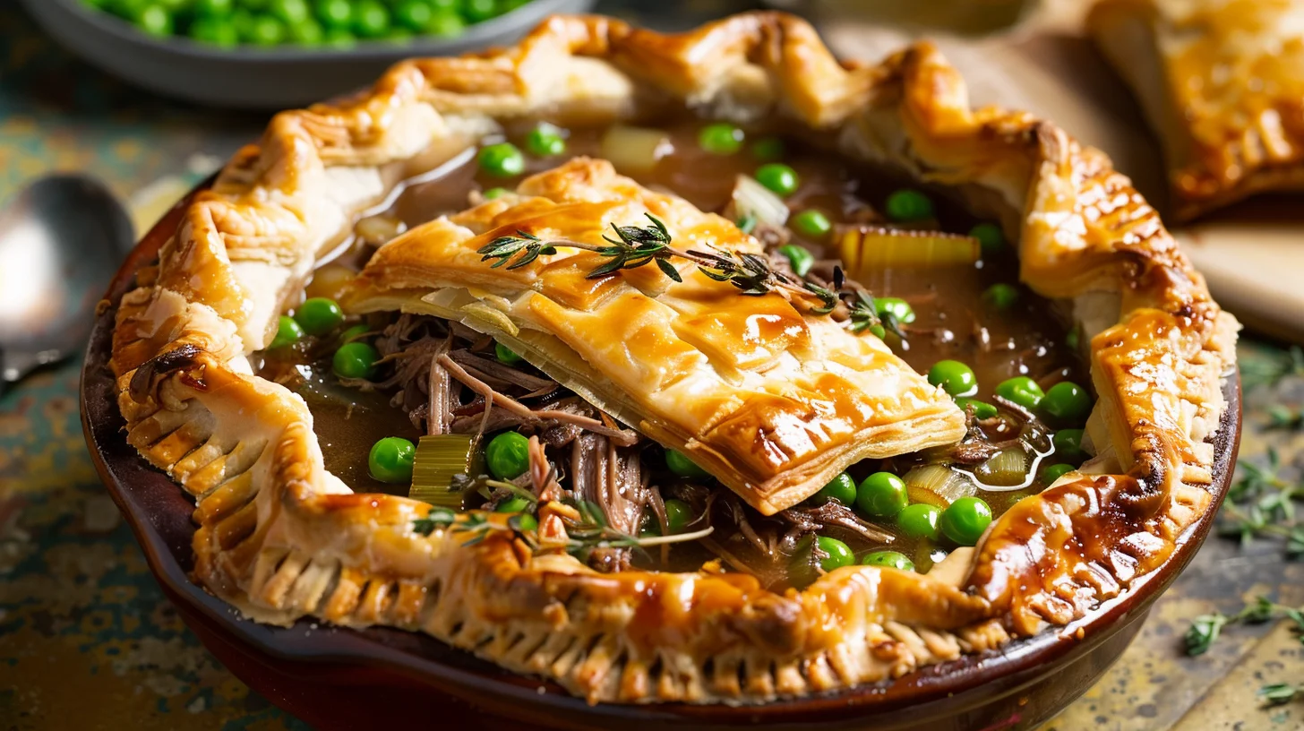 Chicken Pot Pie With Leeks and Thyme