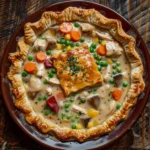 Comforting Chicken Pot Pie With Cream Of Chicken Soup