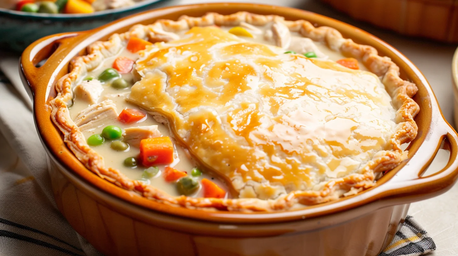 Comforting Chicken Pot Pie With Cream Of Chicken Soup