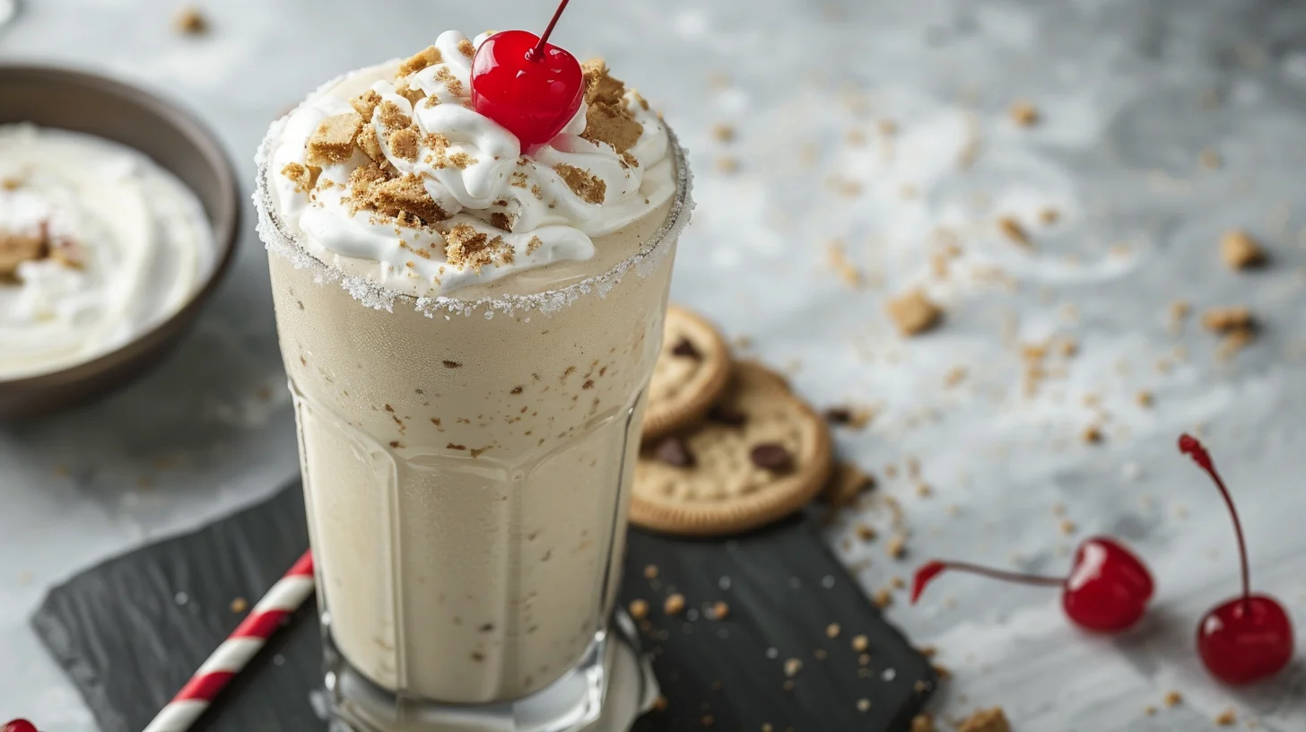 Copycat Chick Fil A Milkshake Cookies and Cream Style