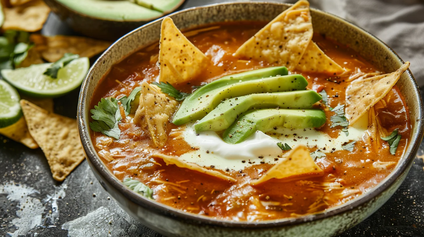 Copycat Chicken Tortilla Soup Ground Round