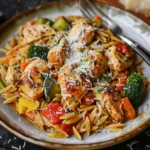 Cozy Chicken Pot Pie Orzo