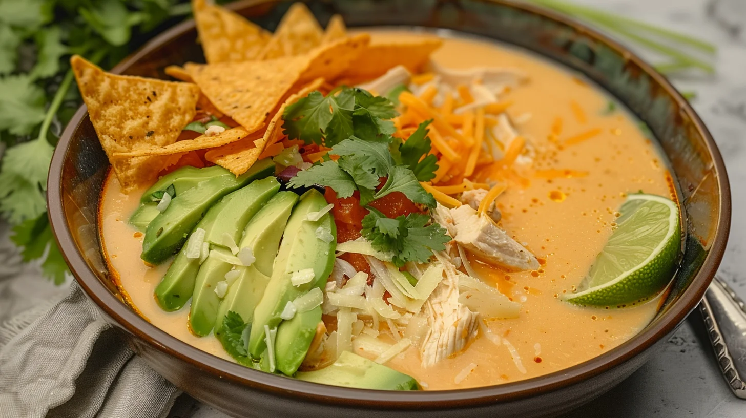 Cream Of Chicken Tortilla Soup With Campbells
