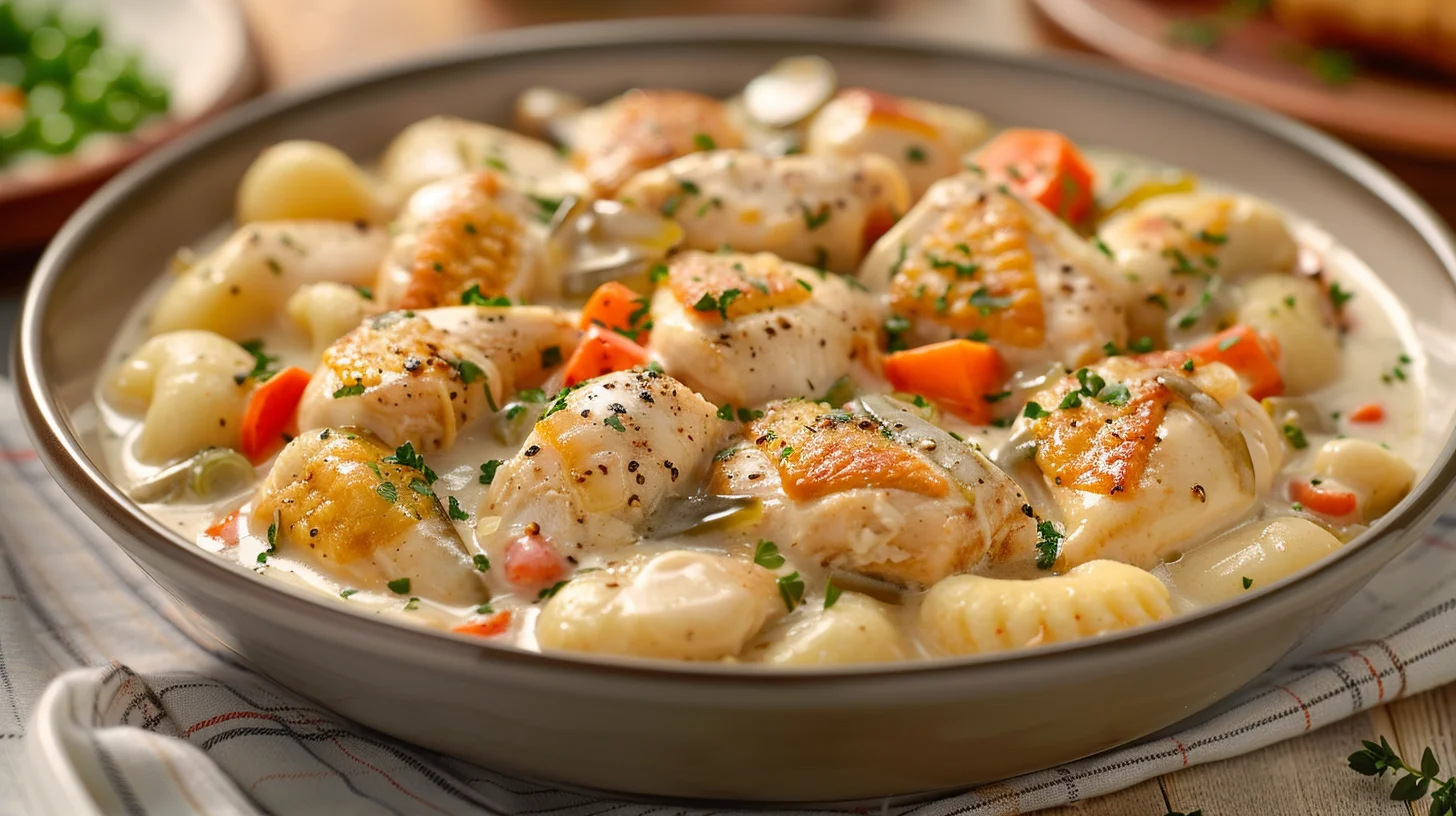 Creamy Chicken and Gnocchi Pot Pie Recipe