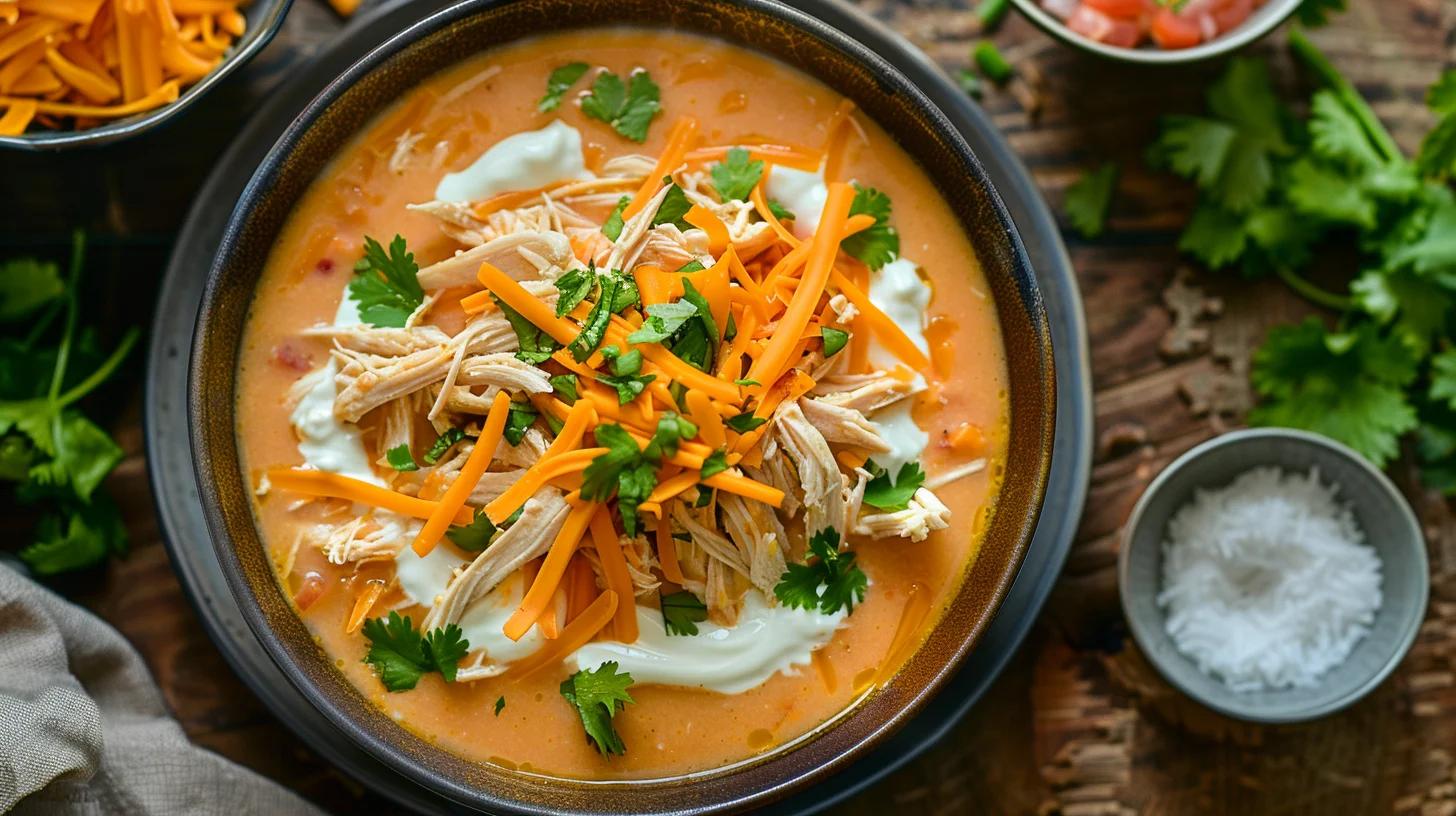 Creamy Chicken Tortilla Soup