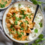Creamy Coconut Chicken Rice Bowl