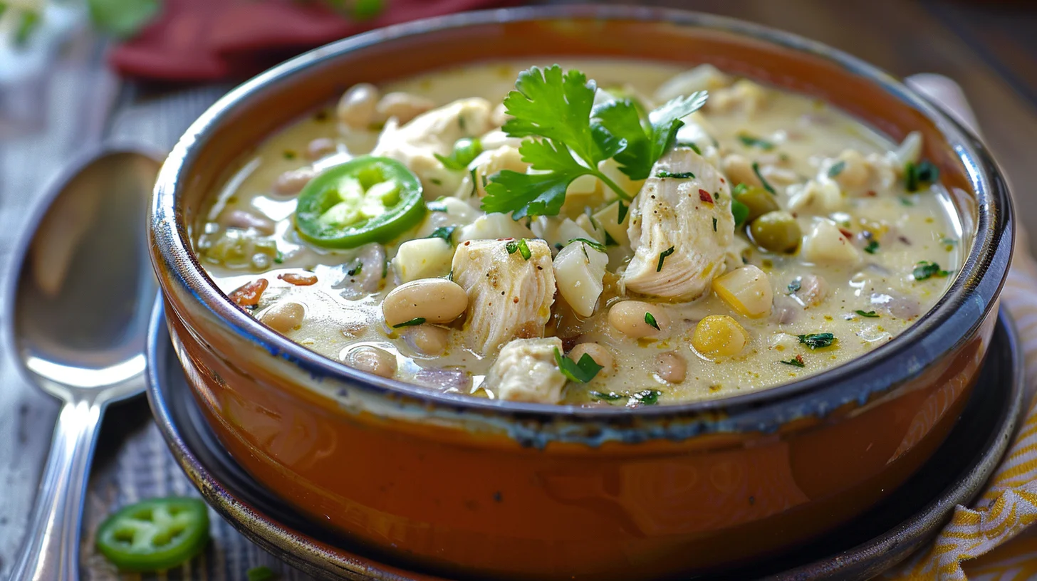 Creamy Jalapeño White Chicken Chili For Cozy Evenings