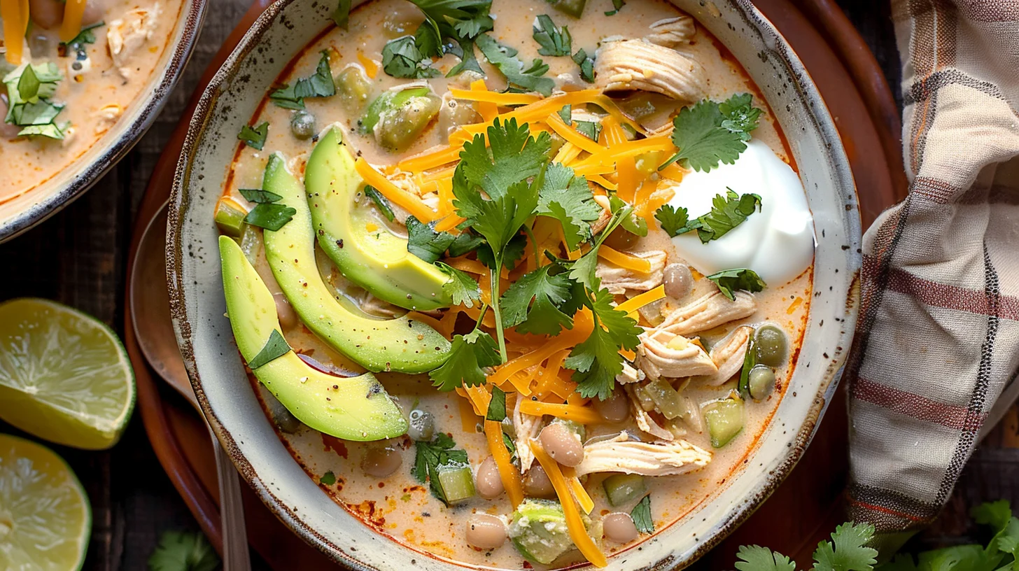Creamy White Chicken Chili Recipe