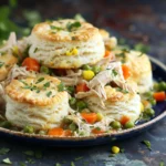 Crockpot Chicken Pot Pie Casserole