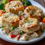 Crockpot Chicken Pot Pie With Biscuits