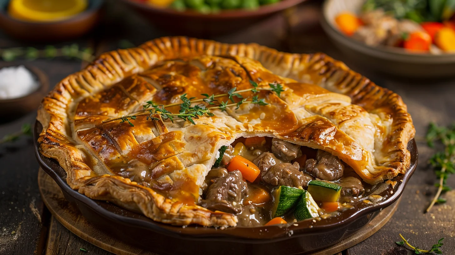 Double Crust Chicken Pot Pie