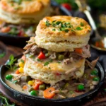 Easy Biscuit Chicken Pot Pie