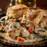 Easy Chicken Pot Pie Bubble Up Casserole