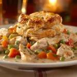 Easy Chicken Pot Pie With Biscuit