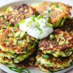 Easy Crispy Zucchini Fritters Recipe