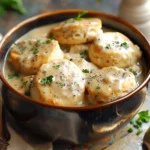 Easy Crockpot Chicken and Dumplings